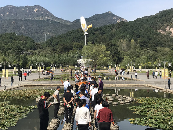 灵山文明旅游图片