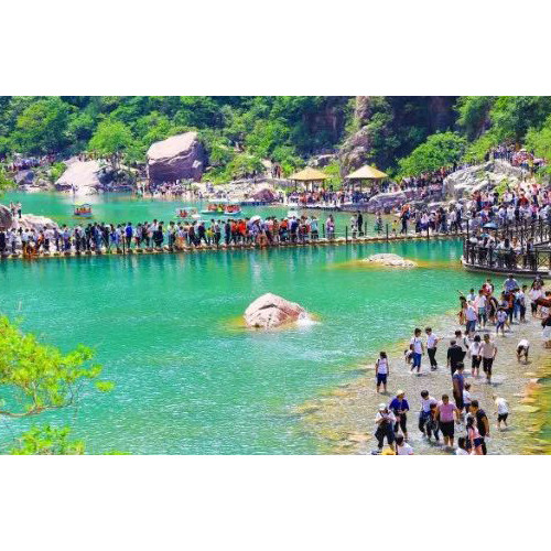 来宝泉观景、赏花、戏水、避暑再好不过