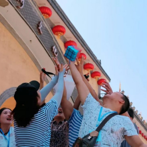 飞跃奇迹 · 寻梦地坑院，2019陕州地坑院无人机竞速技巧大赛开赛