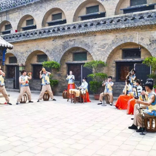皇城相府各位“主演”给游客带来一场又一场不“NG”的好戏