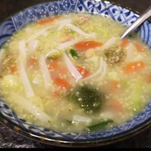 皇城饮食故事|（特色饭）“鲤鱼钻沙”之“小米淇”
