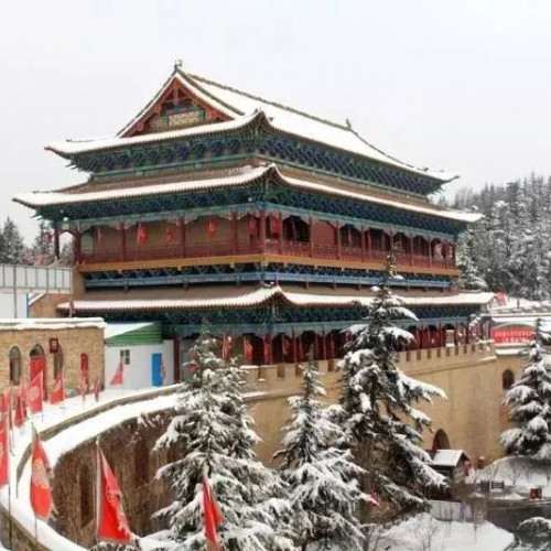 在这个古堡的冬天，来皇城相府尽情赏雪吧