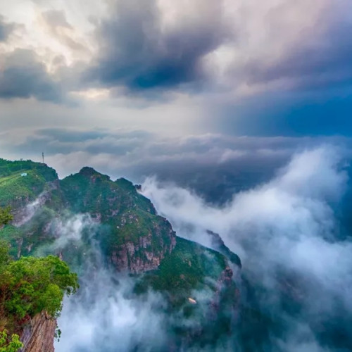 山花烂漫疫情散尽，我们共赴太行大峡谷畅玩
