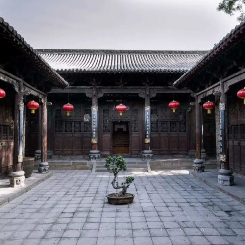 皇城相府【古八景】之 “南宅观书”