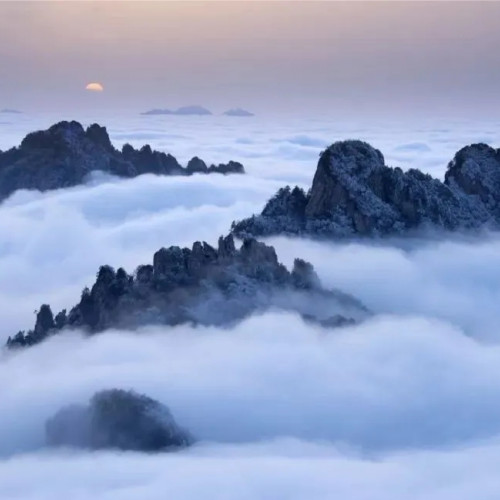 来老君山与相爱的TA一起，笑看日出日落