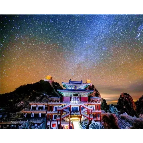夏天把老君山装扮的每时每刻都在呈现它独特的魅力