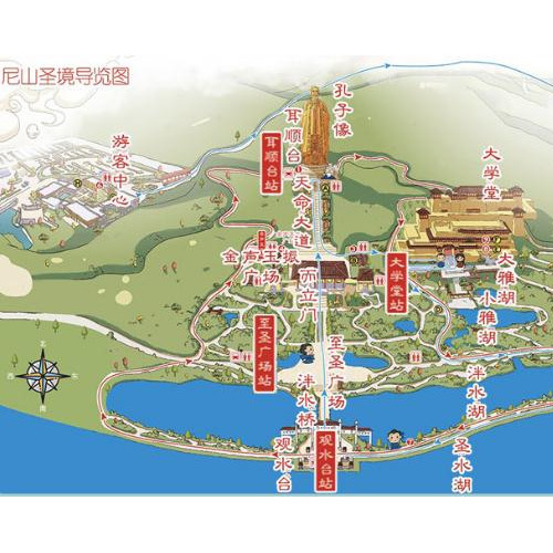 走进尼山圣境，感悟中国文化，尼山圣境消夏体验卡火爆抢购中