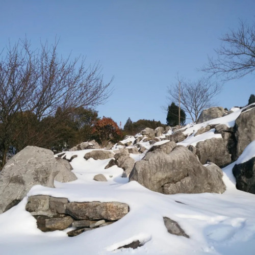 探寻丫山十大未解之谜｜第十篇：丫山下宕村西边的小山上有一处乌龟墩，为何下雪时墩上没有雪？
