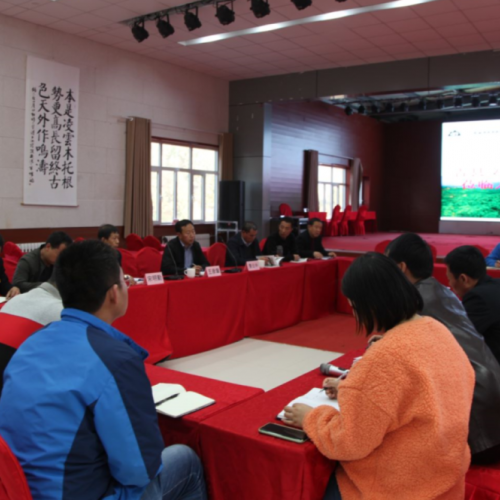 吉县文化和旅游局领导莅临人祖山景区检查指导工作