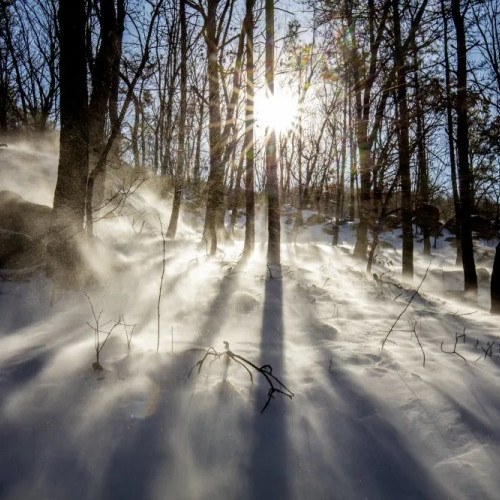 来白雪皑皑的龟蒙景区，寻找一段属于自己的冰雪奇缘