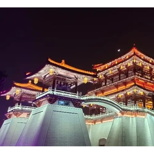 在大唐芙蓉园和千秋盛唐来一场风花雪月的相遇吧
