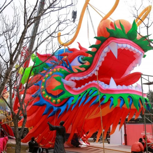 大唐芙蓉园花灯将相继绽放。让我们一起迎接最美好的新年吧