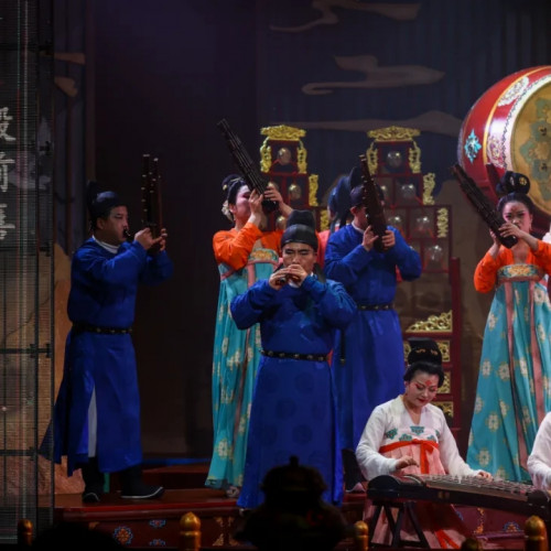 唐代宫廷燕乐《鼓》让中外游客聆听来自中国皇室的珍贵鼓乐