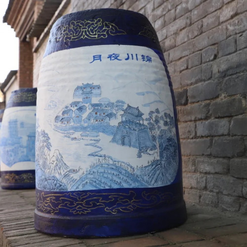 樊川十景缸画见证了郭峪古城文化的繁荣兴盛