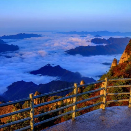 有奇山秀水，也有追梦峡谷，雨后的老君山美出了新高度