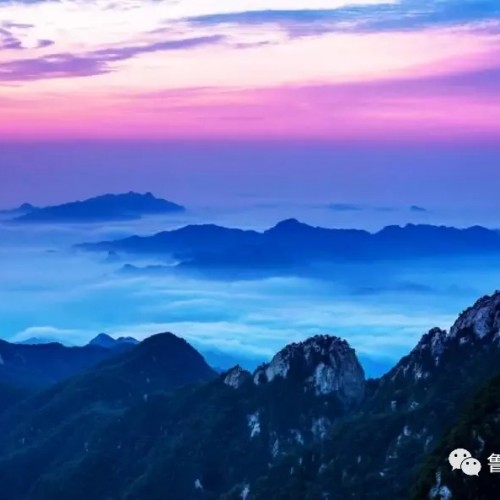 开园在即 尧山风景区雨后云海美如仙境